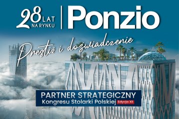 ponzio - partnerem kongresu stolarki polskiej